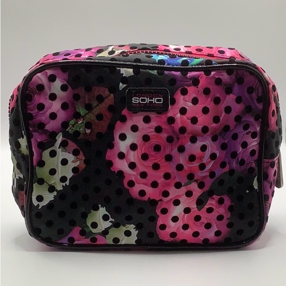 NWOT🌺London SOHO Beauty Cosmetic Bag